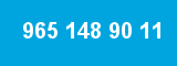965 148 90 11 965 148 90 11
